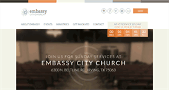 Desktop Screenshot of embassycity.com