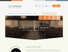 Tablet Screenshot of embassycity.com